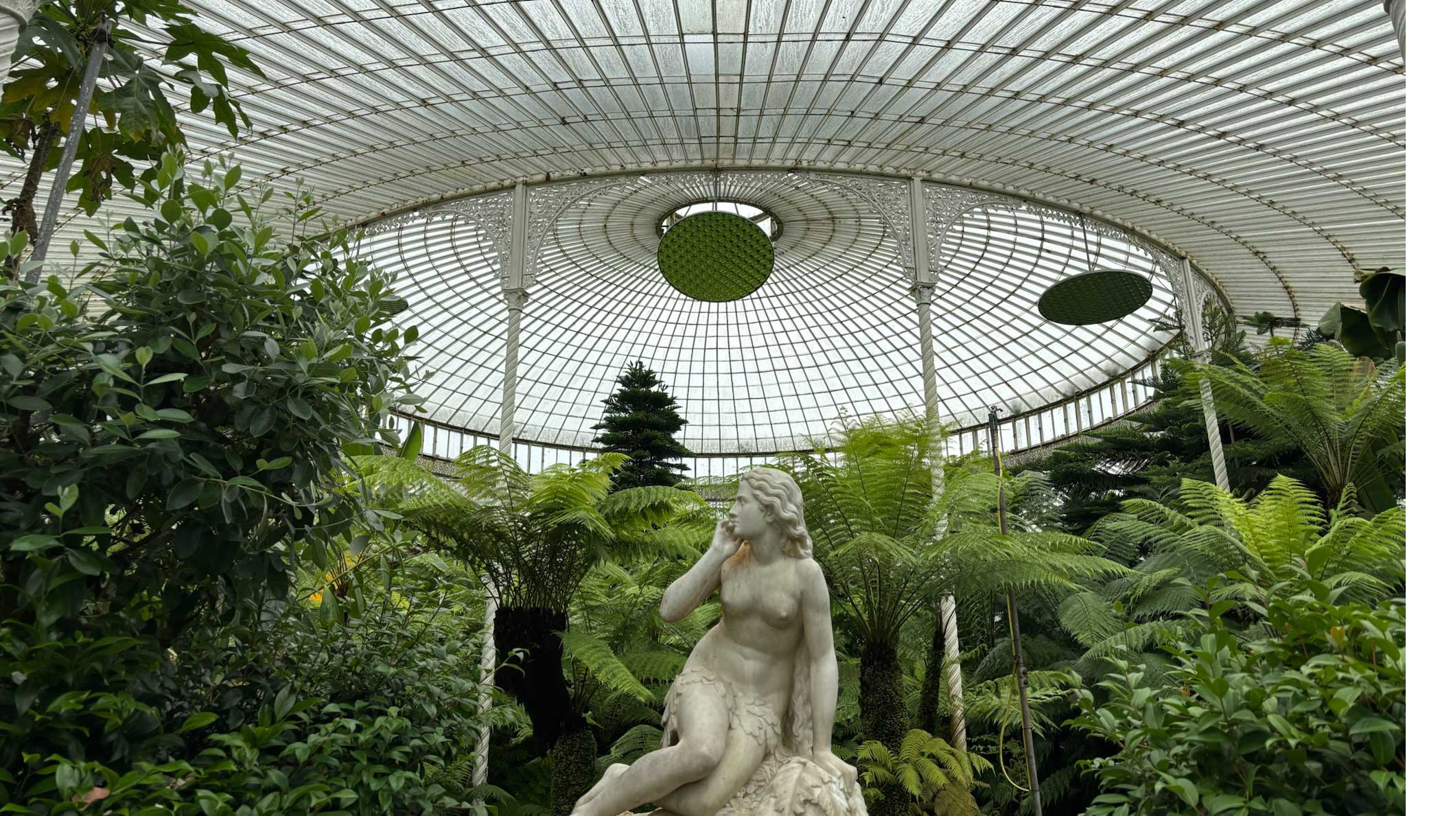 Image of the Interior of the Kibble Palace