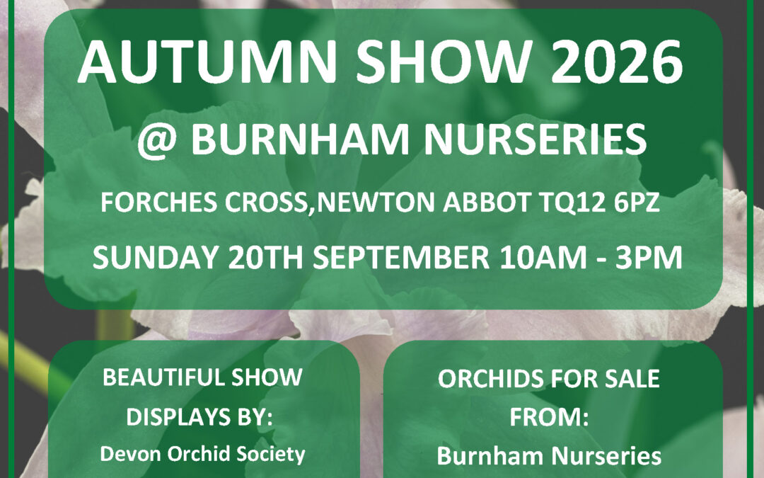 Devon Orchid Society — Autumn Show at Burnham Nurseries